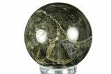 Flashy, Polished Labradorite Sphere - Great Color Play #266224-1